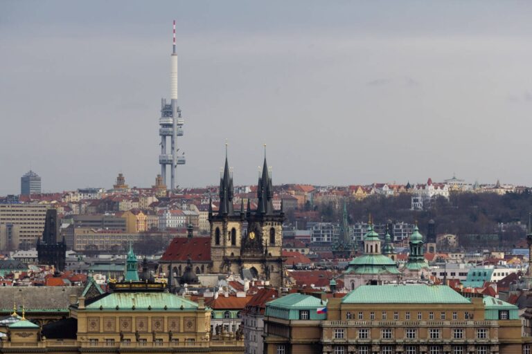 Prague TV Tower Is Actually a Rocket